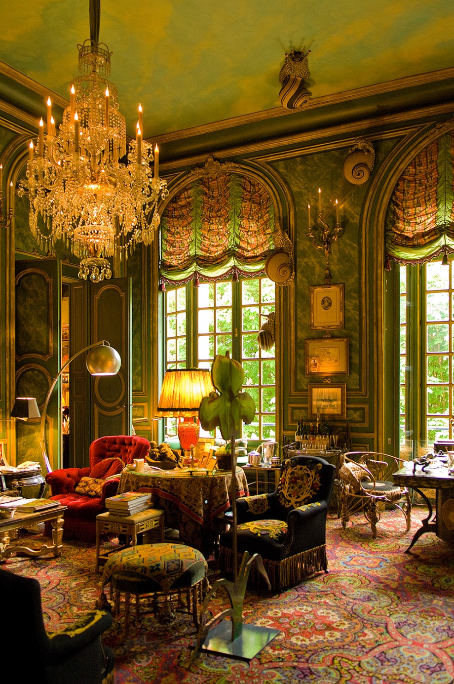 Casa dos Condes Dornaro em Paris / Anuario Caras Decoração 