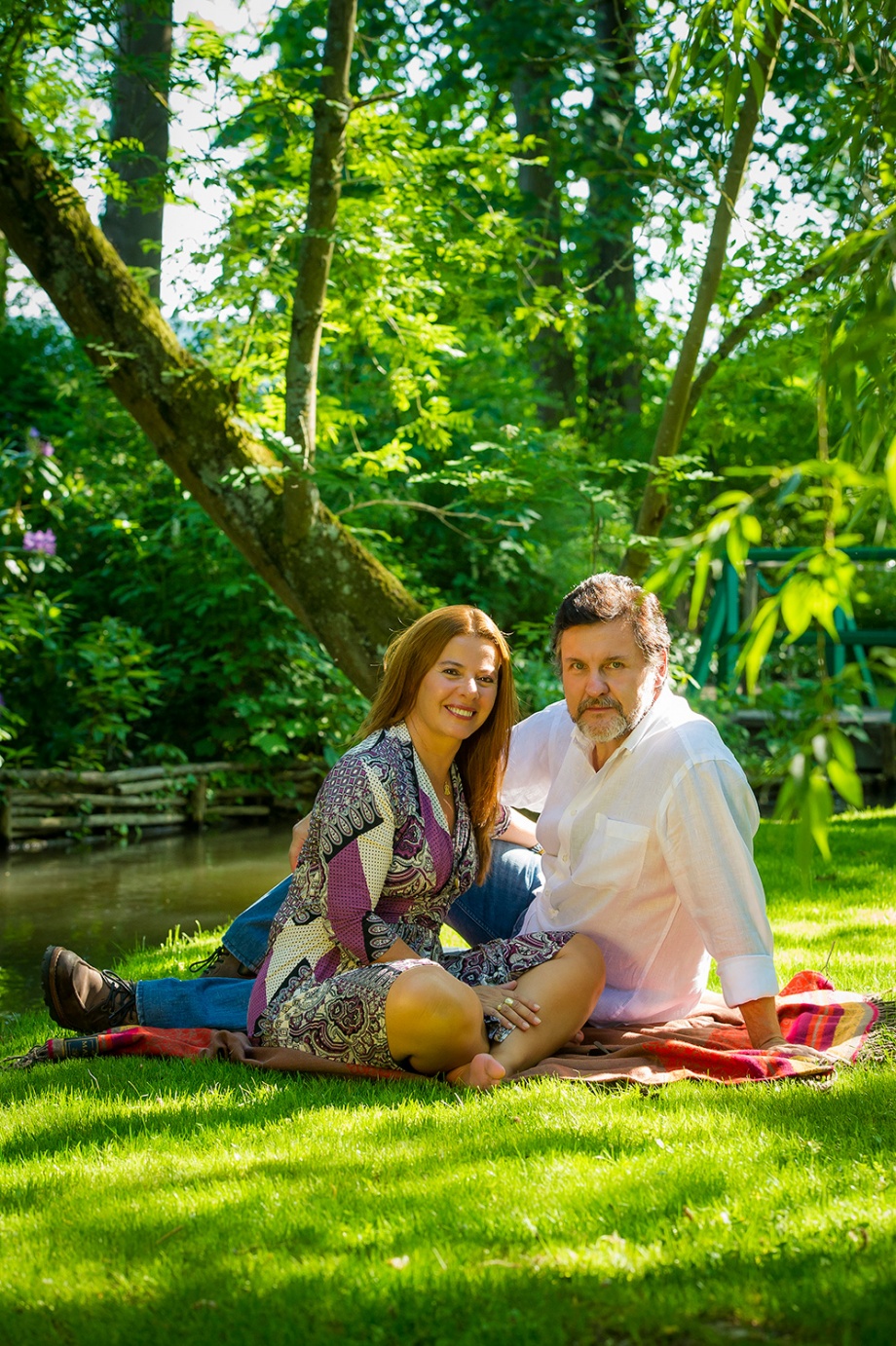 Antonio Carloni Ilse Rodrigues  Giverny  Junio 2013 / Revista Caras