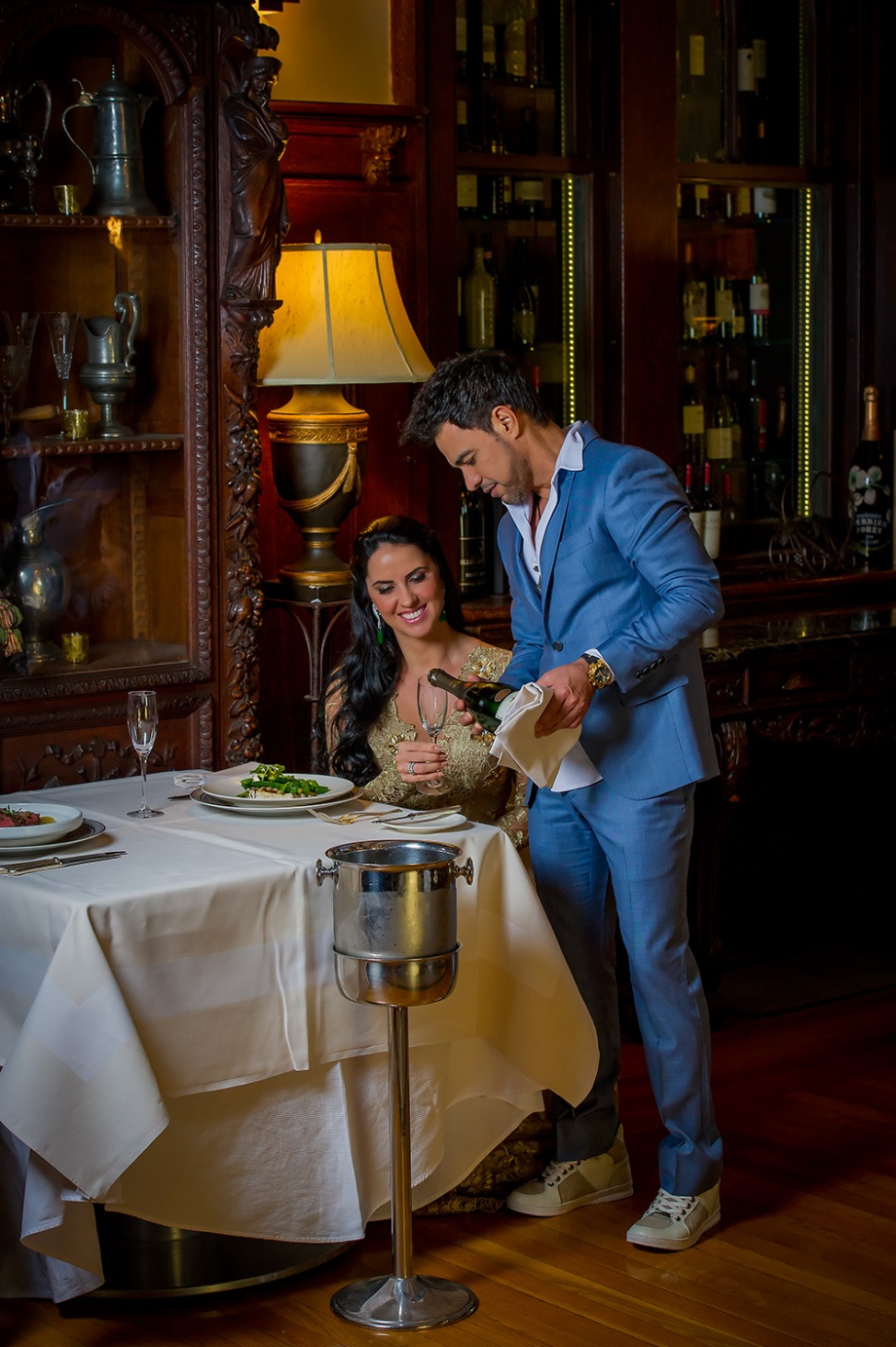 Zeze Di Camargo Graciele Lacerda Tarrytown NY Setembro 2015 / Revista Caras