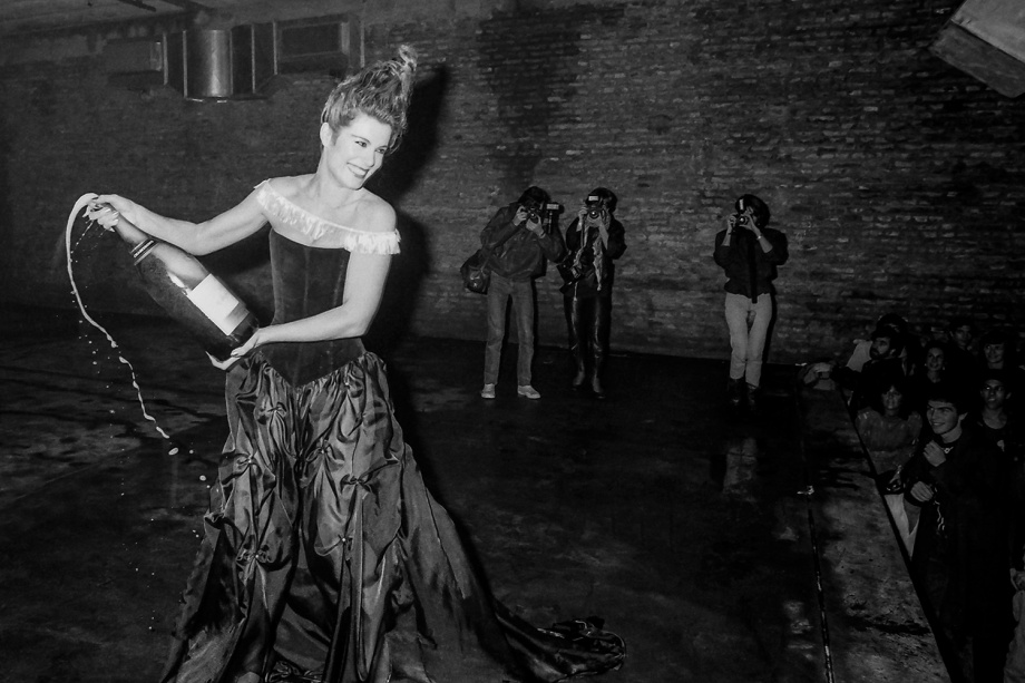 Katja Alemann Abertura de Cemento Buenos Aires 1985