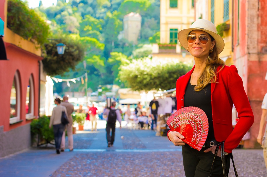 Christiane Torloni para Caras Portofino Italia 