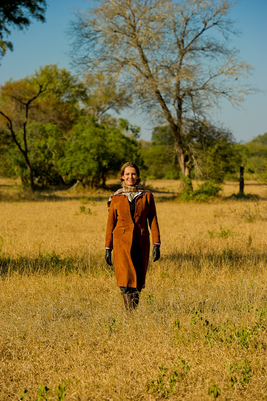 Patricia Naves para Caras  Julio de 2010 Mala Mala Kruger Park