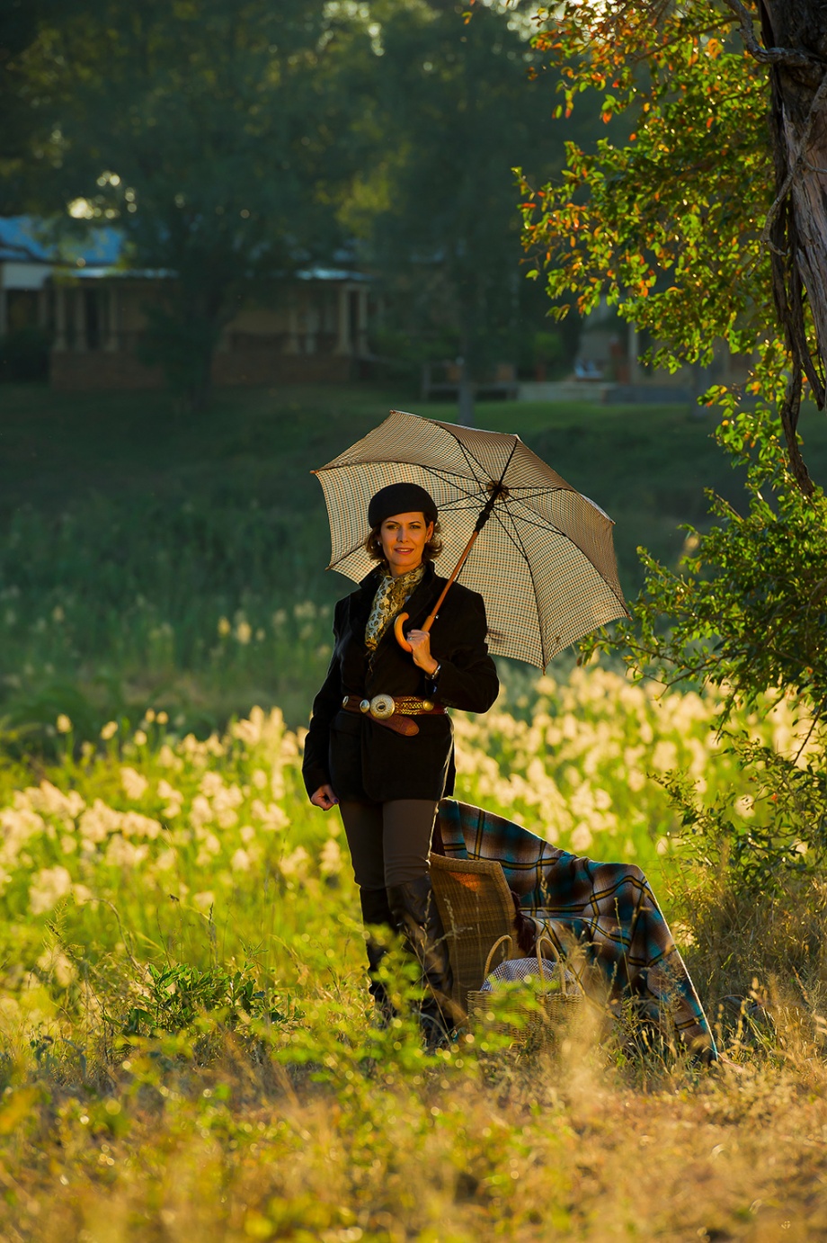 Patricia Naves para Caras  Julio de 2010 Mala Mala Kruger Park