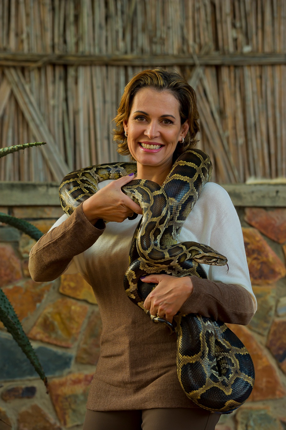 Patricia Naves para Caras  Julio de 2010 Mala Mala Kruger Park