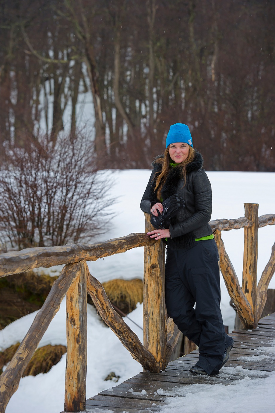 Cristiana Oliveira para Caras Tierra del Fuego Agosto de 2011