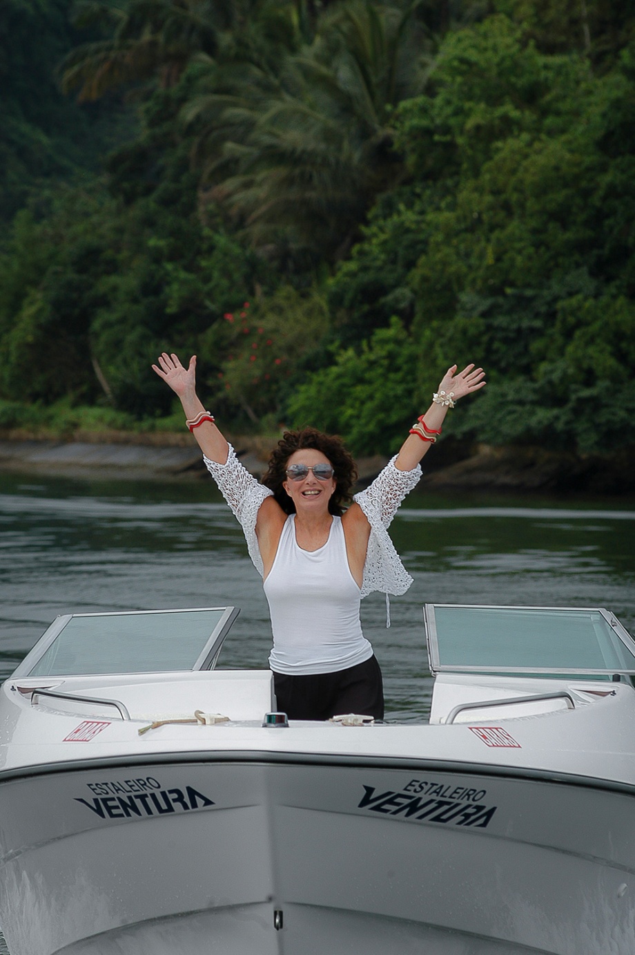 Graciela Borges para Caras Argentina Angra dos Reis Diciembre de 2003