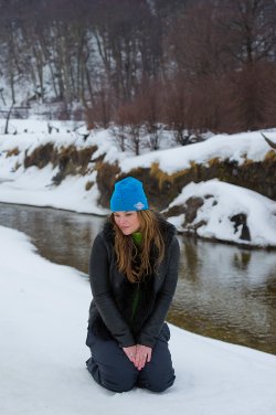 Cristiana Oliveira para Caras Tierra del Fuego Agosto de 2011