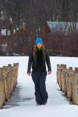 Cristiana Oliveira para Caras Tierra del Fuego Agosto de 2011