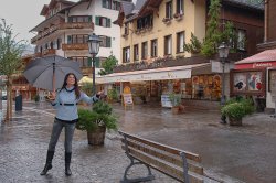 Angelita Feijó para Caras Gstaad Suiza Junio de 2008